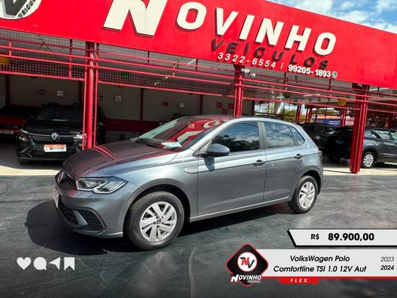 VOLKSWAGEN POLO 1.0 170 TSI COMFORTLINE AUTOMÁTICO VOLKSWAGEN POLO 1.0 170 TSI COMFORTLINE AUTOMÁTICO